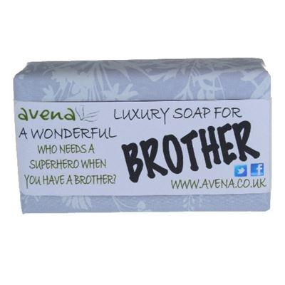Gift Soap for Brother 200g Quality Neem & Lemongrass Soap Bar